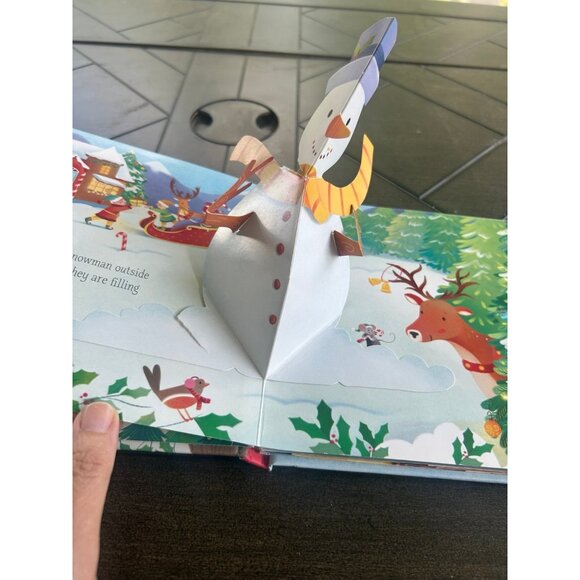Usborne Pop-up Christmas board book for little ones gift holiday - Picture 3 of 7